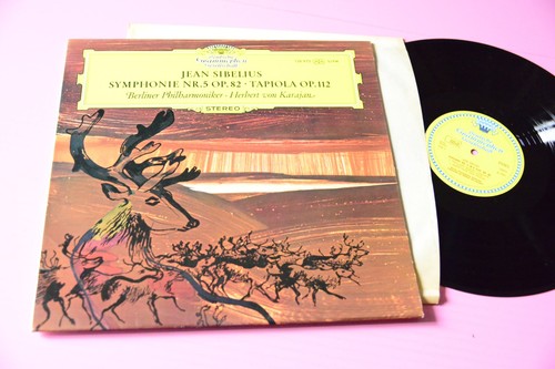 Sibelius karajan symphonie - lp,