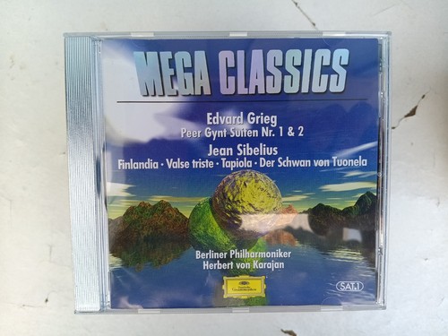 Mega classics grieg - cd,,