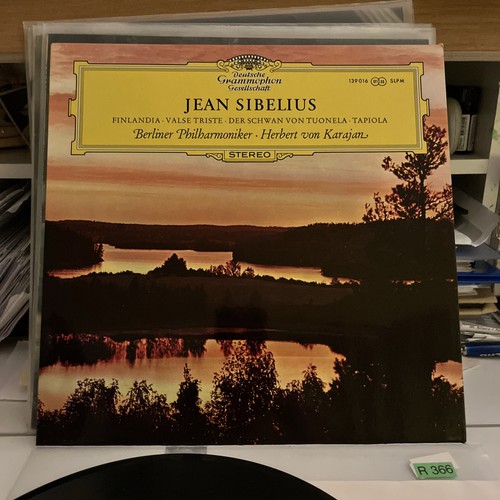 Sibelius finlandia karajan - lp,
