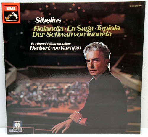 Vinyl karajan sibelius - 12",