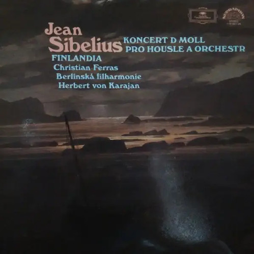 Sibelius koncert moll - lp,