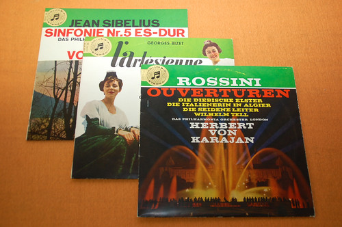 Karajan sibelius bizet rossini - karajan,